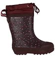 Angulus Thermo Boots - Plum Leo Print