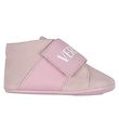 Versace Chaussures en cuir  semelle souple - Baby Pink