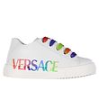 Versace Chaussures - Blanc/Multicolore