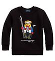 Polo Ralph Lauren Sweatshirt - Classic IV - Black w. Soft Toy