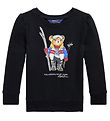 Polo Ralph Lauren Sweatshirt - Black w. Soft Toy