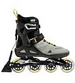 Rollerblade Rollerskates - Macroblade - 80 ABT - Silver/Neon Yel