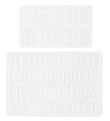 Hama Midi Pegboard - 2-Pack - Alphabet & Numbers