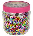 Hama Midi Beads w. Pegboard - 4000 pcs - Pastel Multicolour