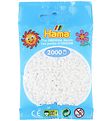 Hama Mini Perlur - 2000 Stk. - 01 Hvítur