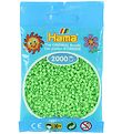 Hama Mini Perlur - 2000 Stk. - 47 Pastel Grænt