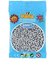 Hama Mini Perlur - 2000 Stk. - 70 Ljósgrár