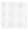 Hama Midi Prlplatta - Stor Fyrkant - Transparent