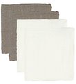 Pippi Baby Muslin Cloths - 4-Pack - 65x65 - Brown/Ivory