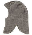 Joha Balaclava - Double Layer - Wool - Brown Melange