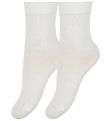 Minymo Chaussettes - 2 Pack - Blanc