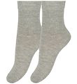 Minymo Socks - 2-Pack - Grey Melange