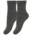 Minymo Socks - 2-Pack - Charcoal