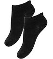 Minymo Ankle Socks - 2-Pack - Black