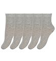 Minymo Chaussettes - 5 Pack - Gris Chin