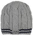 LEGO Tec Hat - Wool/Polyester - Grey/Black Striped