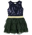 En Fant Dress - Navy w. Sequins/Tulle