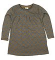 En Fant Dress - Grey Melange/Brown