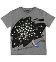 Young Versace T-Shirt - Graumeliert m. Sternen/Glow