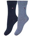 Tommy Hilfiger Socken - 2er-Pack - Basic - Blau Meliert/Navy