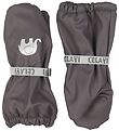 CeLaVi Fäustlinge m. Fleece - PU - Grau
