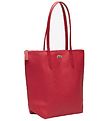 Lacoste Client - Vertical Shopping Bag - Rouge Cerise