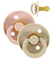 BIBS Colour Pacifiers - Size 2 - 2-Pack - Round - Vanilla/Blush