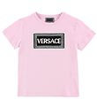 Young Versace T-Shirt - Rose Clair av. Logo