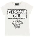 Young Versace T-shirt - Vit m. Versace Girl