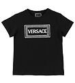 Young Versace T-Shirt - Schwarz m. Logo
