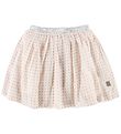 Creamie Skirt - Rose w. Squares