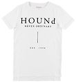Hound T-shirt - White w. Logo
