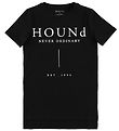 Hound T-Shirt - Zwart m. Logo