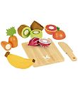 Vilac Play Food - Fruits And Vegetables w. Cutting Board