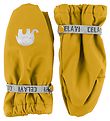 CeLaVi Mittens w. Fleece - PU - Yellow