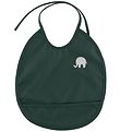 Bavoir Avec Poche de Récupération CeLaVi - PU - Vert Foncé
