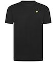 Lyle & Scott Junior Stuttermabolur - Svart M. Lógó