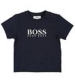 BOSS T-shirt - Navy w. Logo