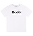 BOSS T-Shirt - Wit m. Logo