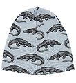 Petit Town Sofie Schnoor Beanie - Blue Melange w. Crocodiles