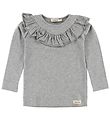 MarMar Blouse - Tessie - Jersey - Grey Melange