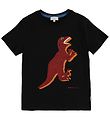 Paul Smith Junior T-shirt - Tyrell - Black w. Dinosaur
