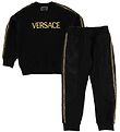 Young Versace Tracksuit - Black w. Gold
