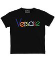 Young Versace T-Shirt - Schwarz m. Farben