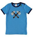 Freds World T-shirt - Blue w. Axes