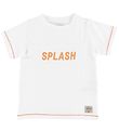 Mini A Ture T-shirt - Simion - White w. Splash