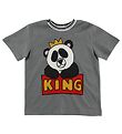 Dolce & Gabbana Stuttermabolur - Grár M. Panda