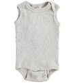 Joha Bodysuit Sleeveless - Rib - Grey Melange