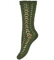 Condor Chaussettes Hautes - Tricot - Vert Militaire