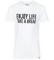 Cost:Bart T-shirt - Edelhart - White w. Text